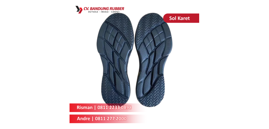 Sadarkah Kalau Sol Karet Kadang Lebih Berat daripada Sol EVA?